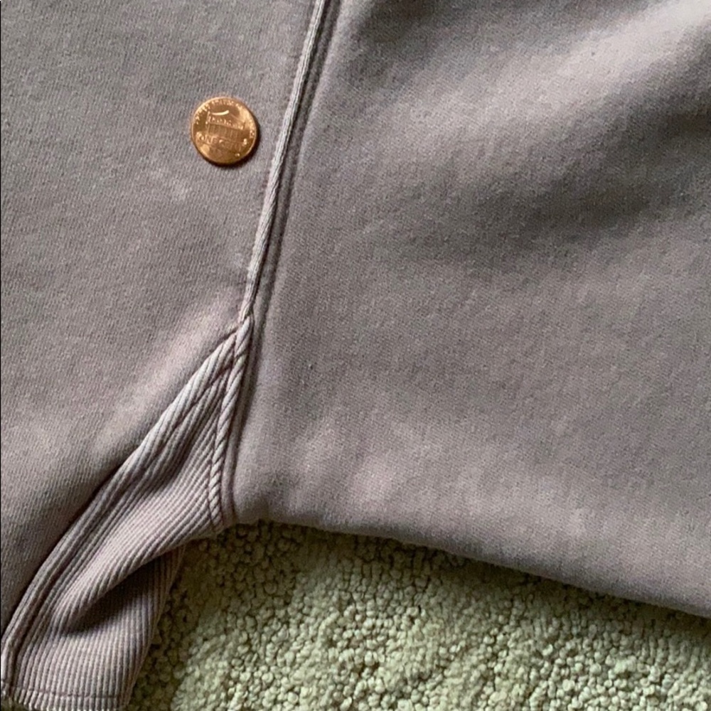 WORN ONCE Tna | Boyfriend Crop Hoodie GD Shd Mauve - Picture 10 of 16